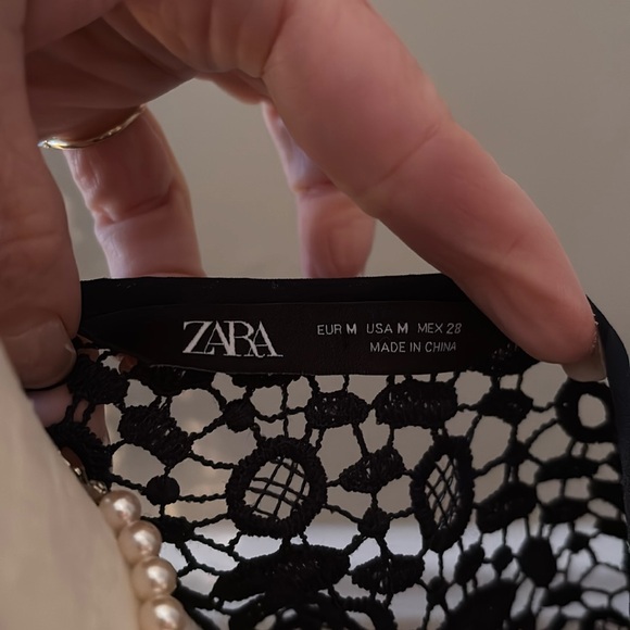 Zara navy blue shrug - NWT - Picture 5 of 9